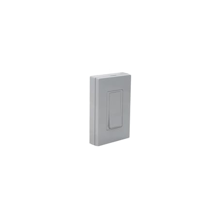 Leviton Wireless Remote Switch, 1-Pole, On/Off, Gry WSS0S-P0G